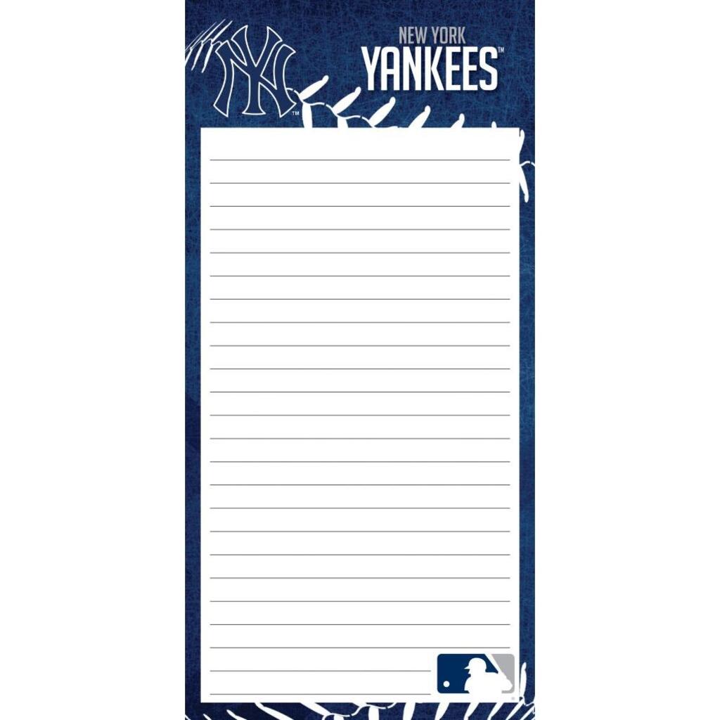 image New York Yankees List Pad (2 Pack)