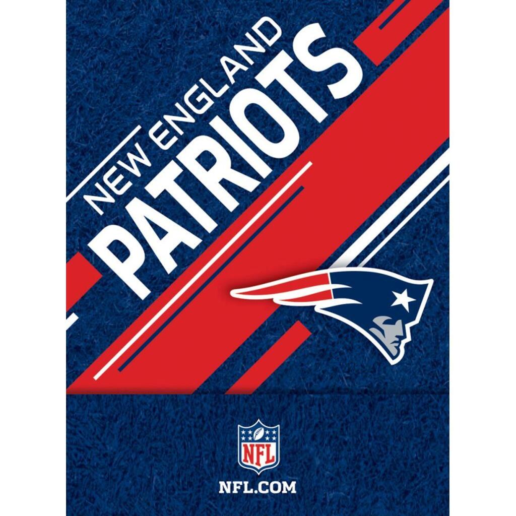 image NFL New England Patriots Flip Note Pad & Pen Set