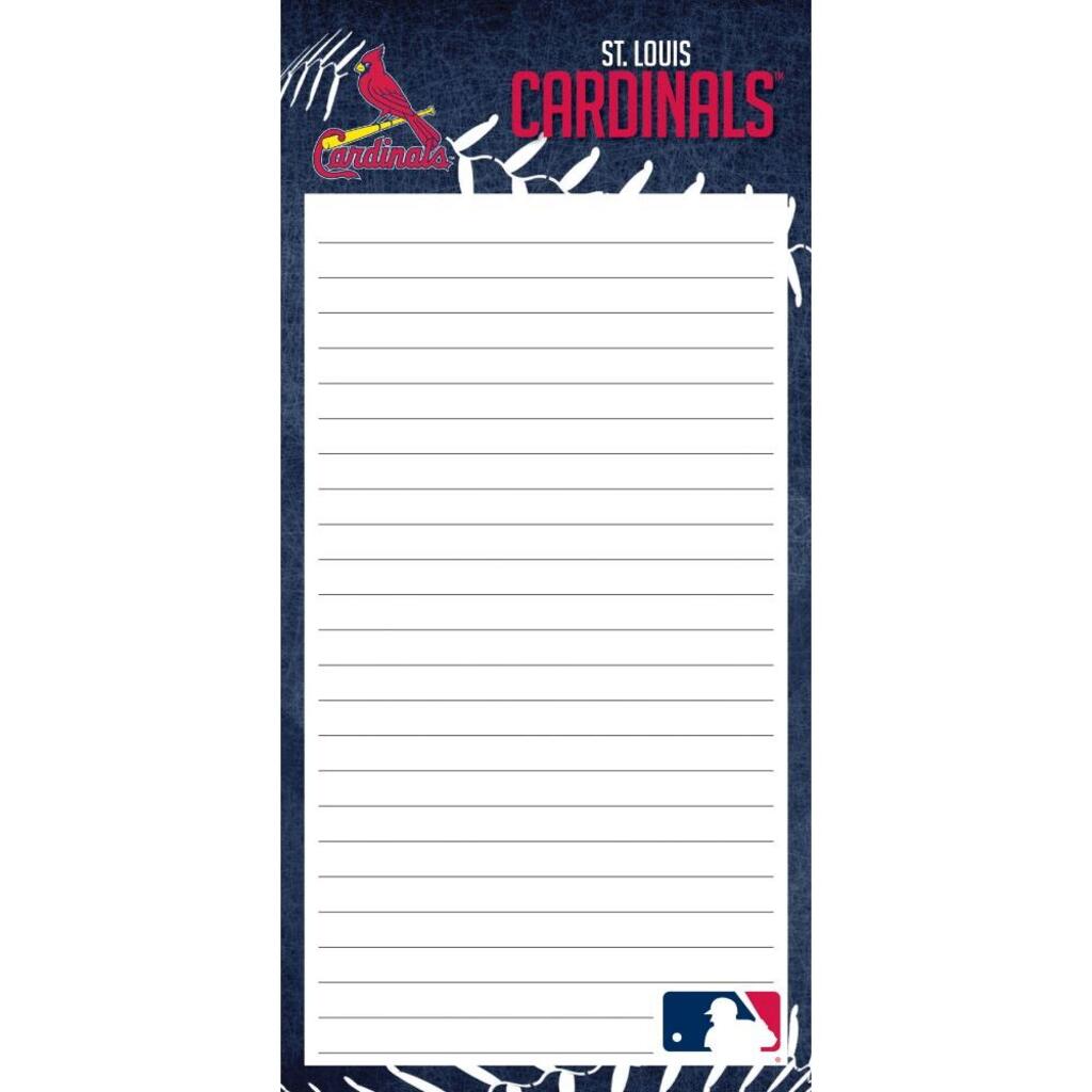 image St Louis Cardinals List Pad (2 Pack)