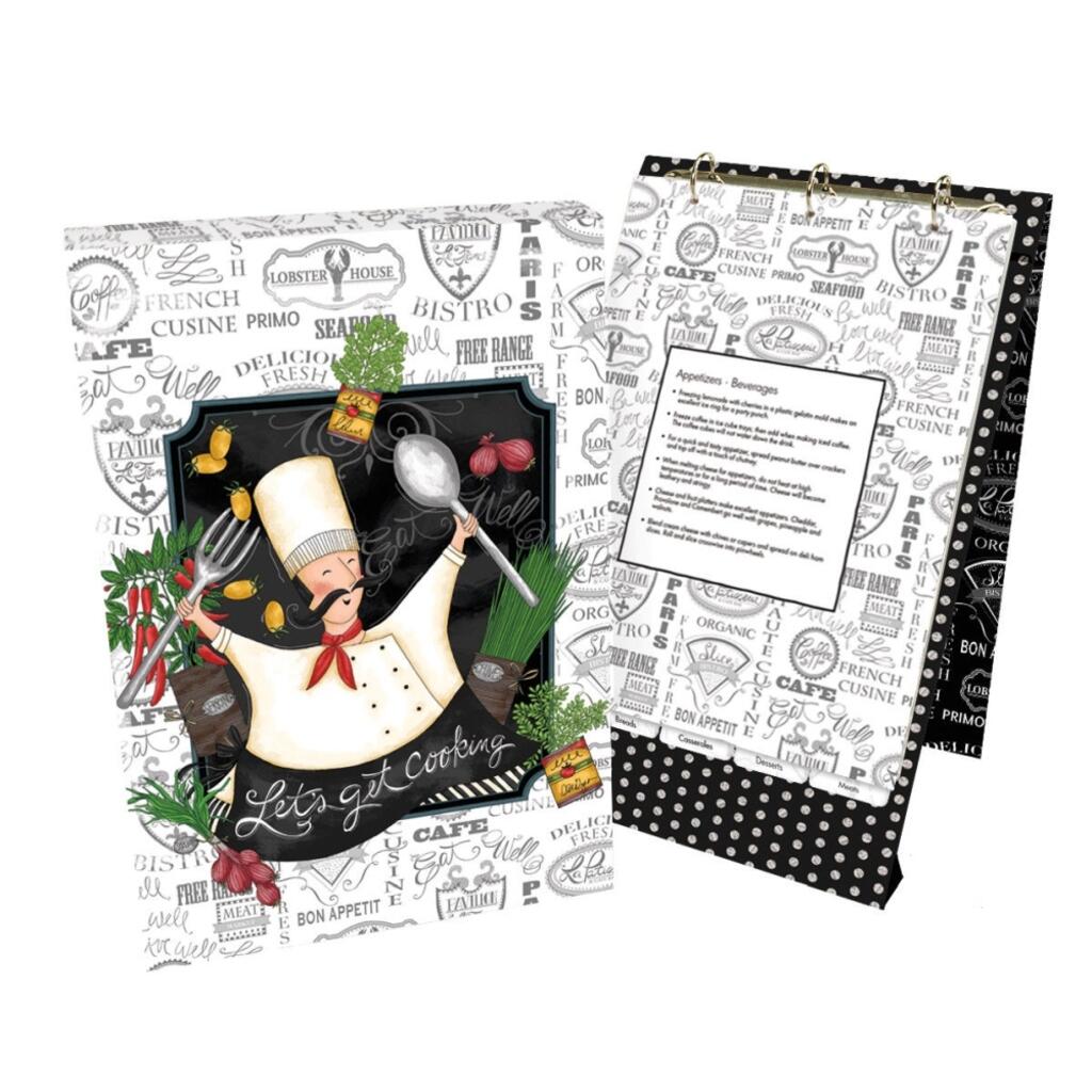 image Let's Get Cooking Vertical Recipe Card Album