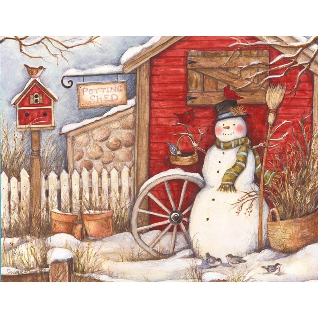 image Winter Barn Christmas Cards