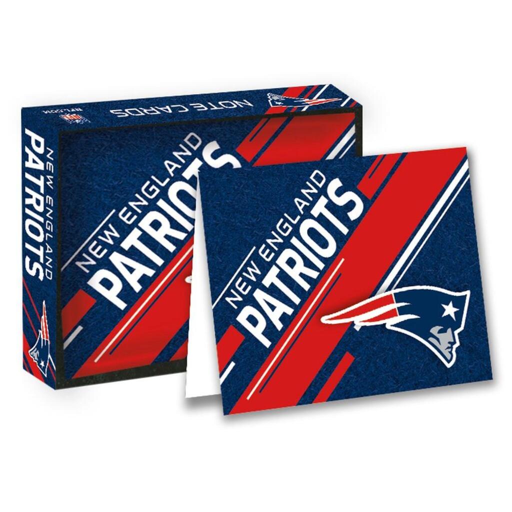 image NFL New England Patriots Boxed Note Cards