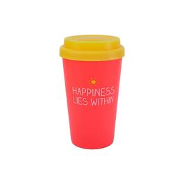 image Happiness Lies Within Plastic Travel Mug