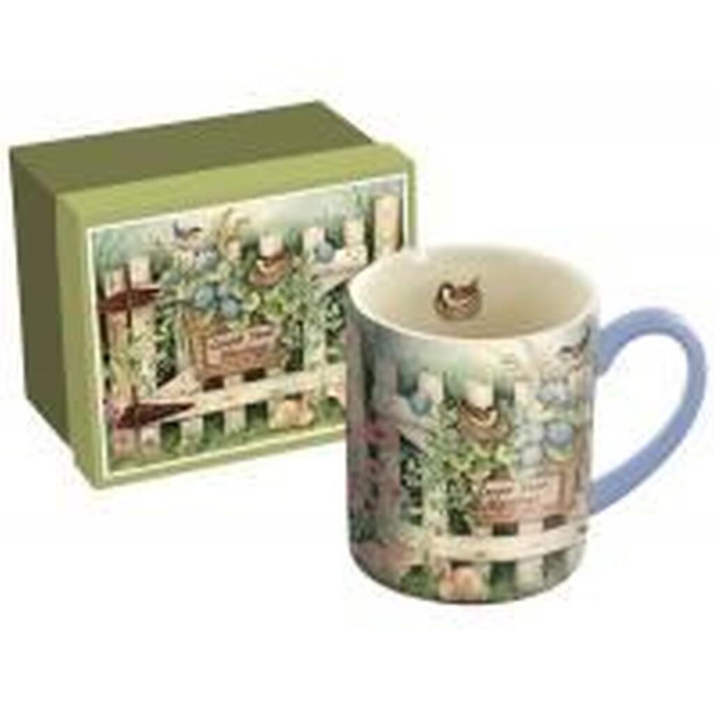 image Susan Winget Garden Gate Mug with Gift Box