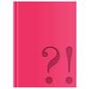 image Bright Pink Large Notebook