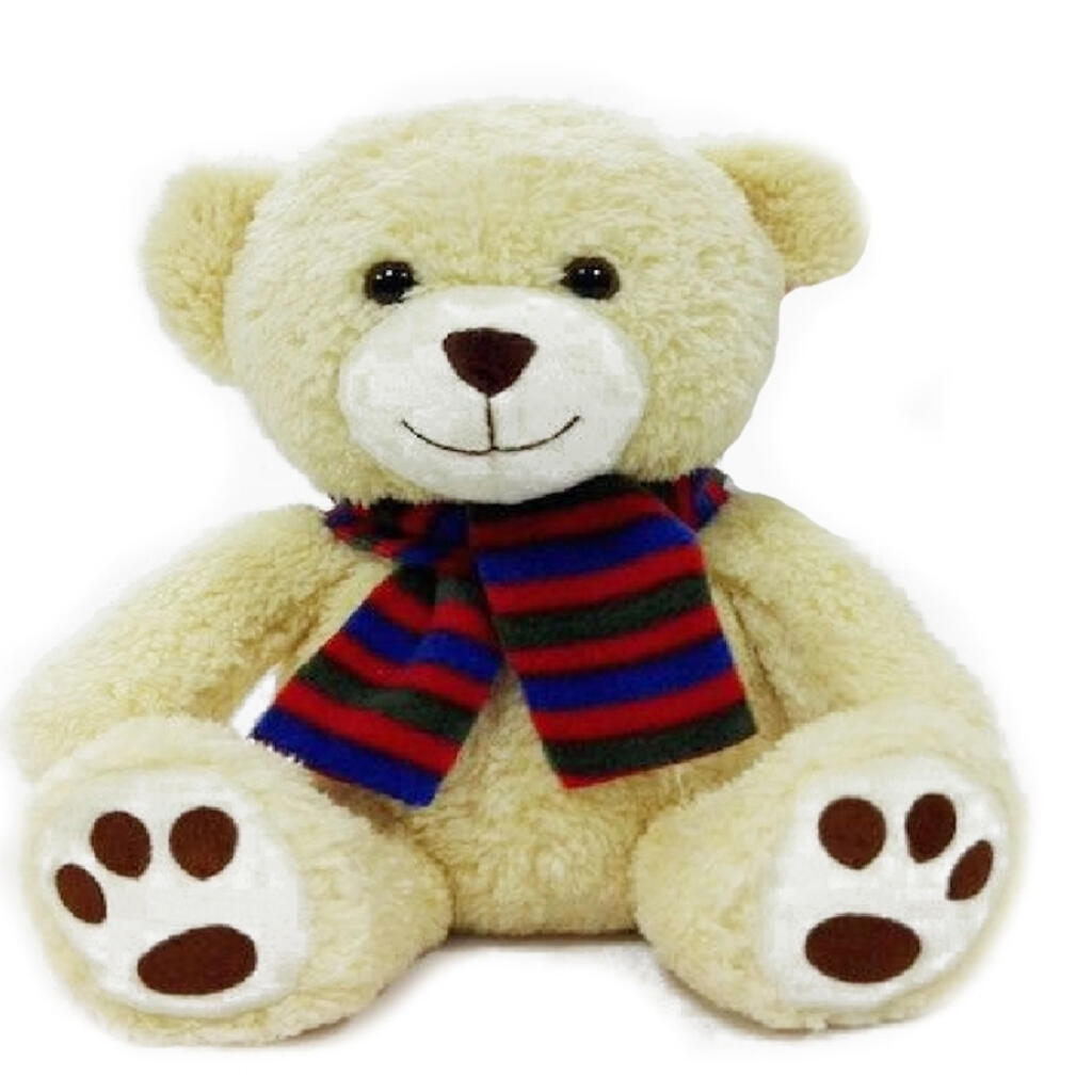 image Hank Plush Bear with Scarf