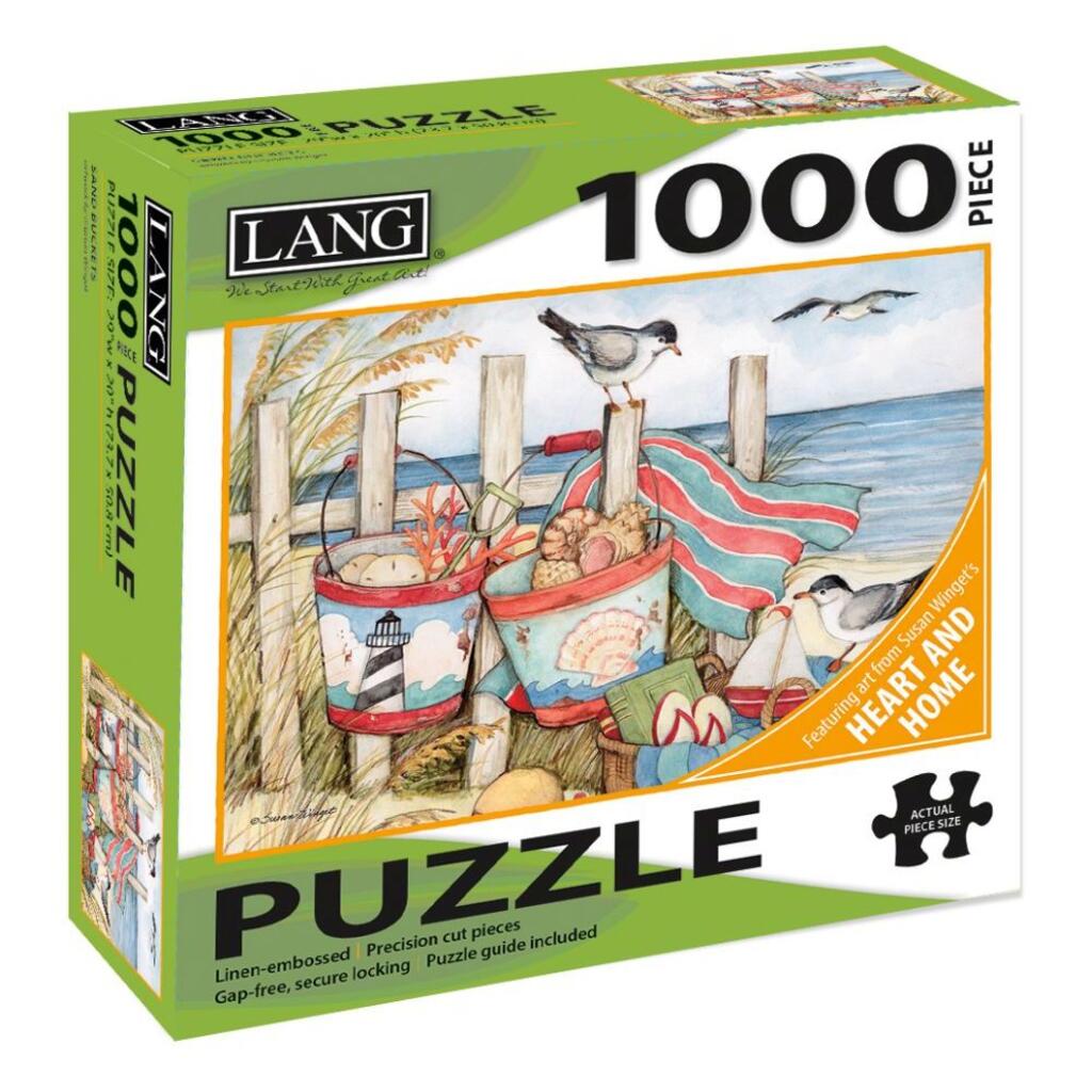 image Sand Buckets 1000 Piece Puzzle