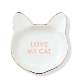 image Cat Head Love Sculpted Tray