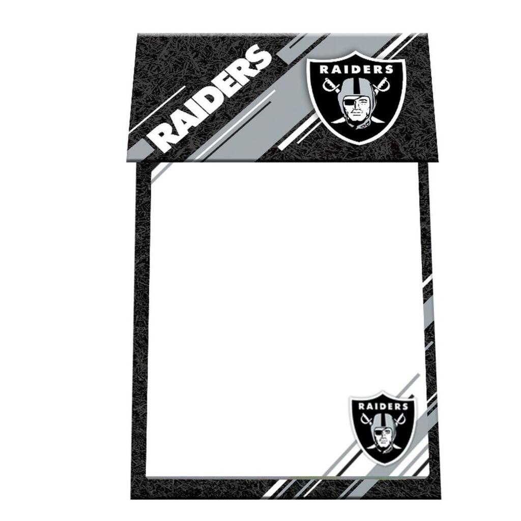 image NFL Raiders Note Pad
