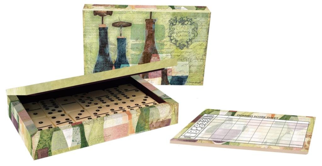 image Bottles & Glasses Domino Set