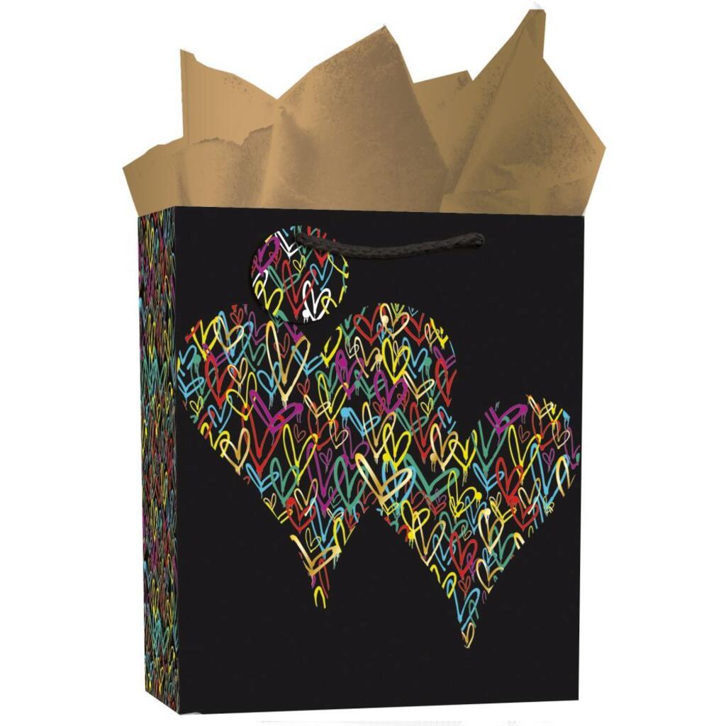 image jgoldcrown Love Large Gift Bag