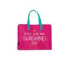 image Peace, Love And Sunshine Stuff Bag, Medium