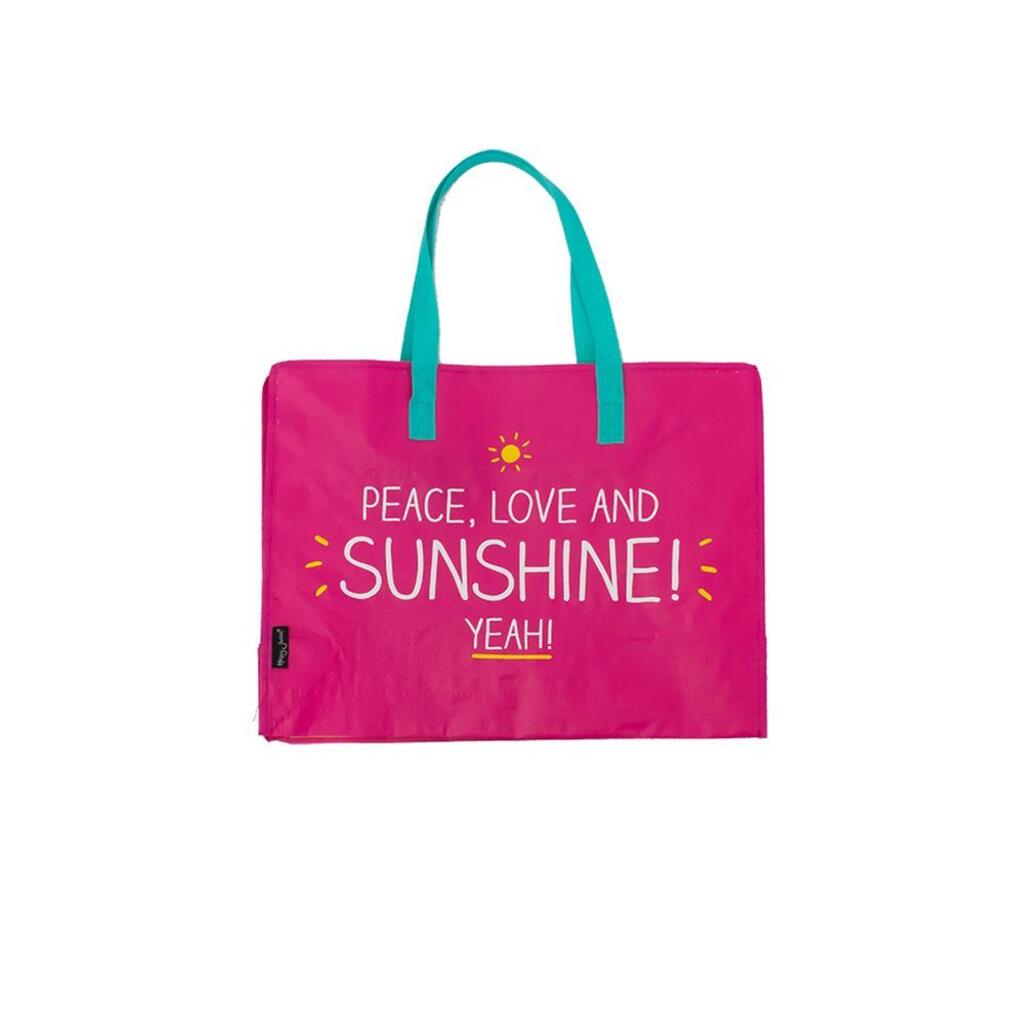 image Peace, Love And Sunshine Stuff Bag, Medium