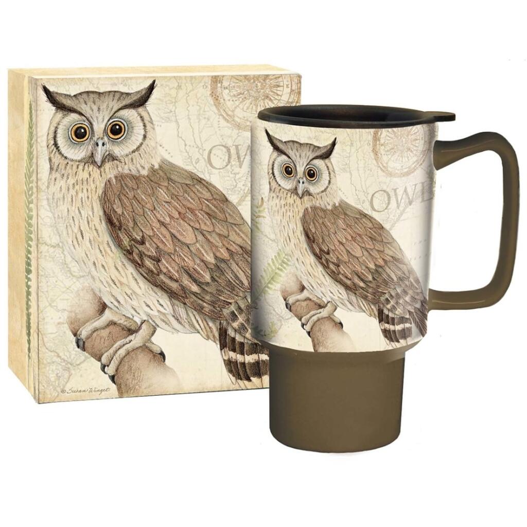 image Owl Travel Mug
