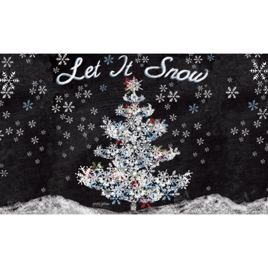 image Let It Snow Door Mat
