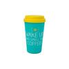 image Wake Up... Plastic Travel Mug