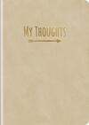 image Notebook My Thoughts Gold