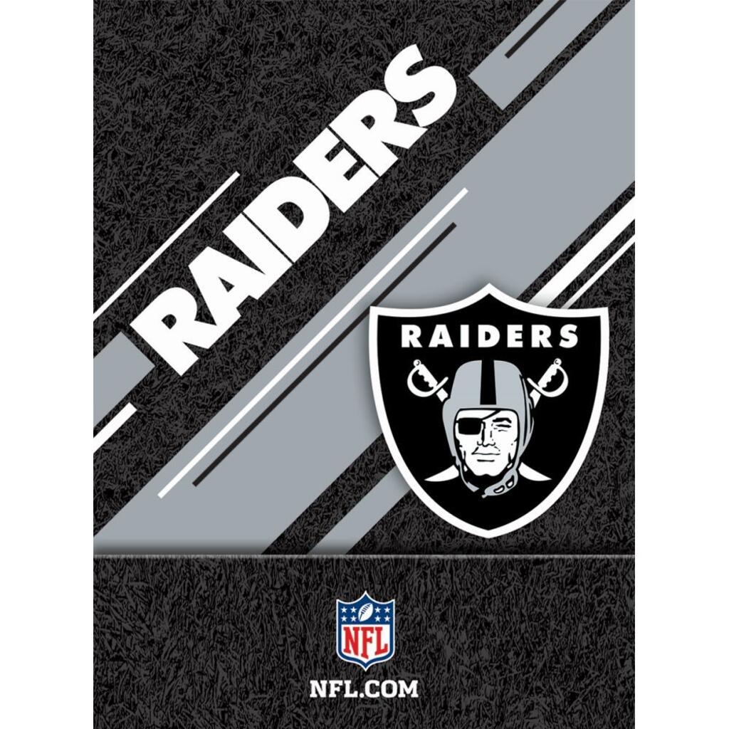image NFL Raiders Flip Note Pad & Pen Set