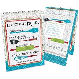 image Kitchen Rules Vertical Recipe Card Album