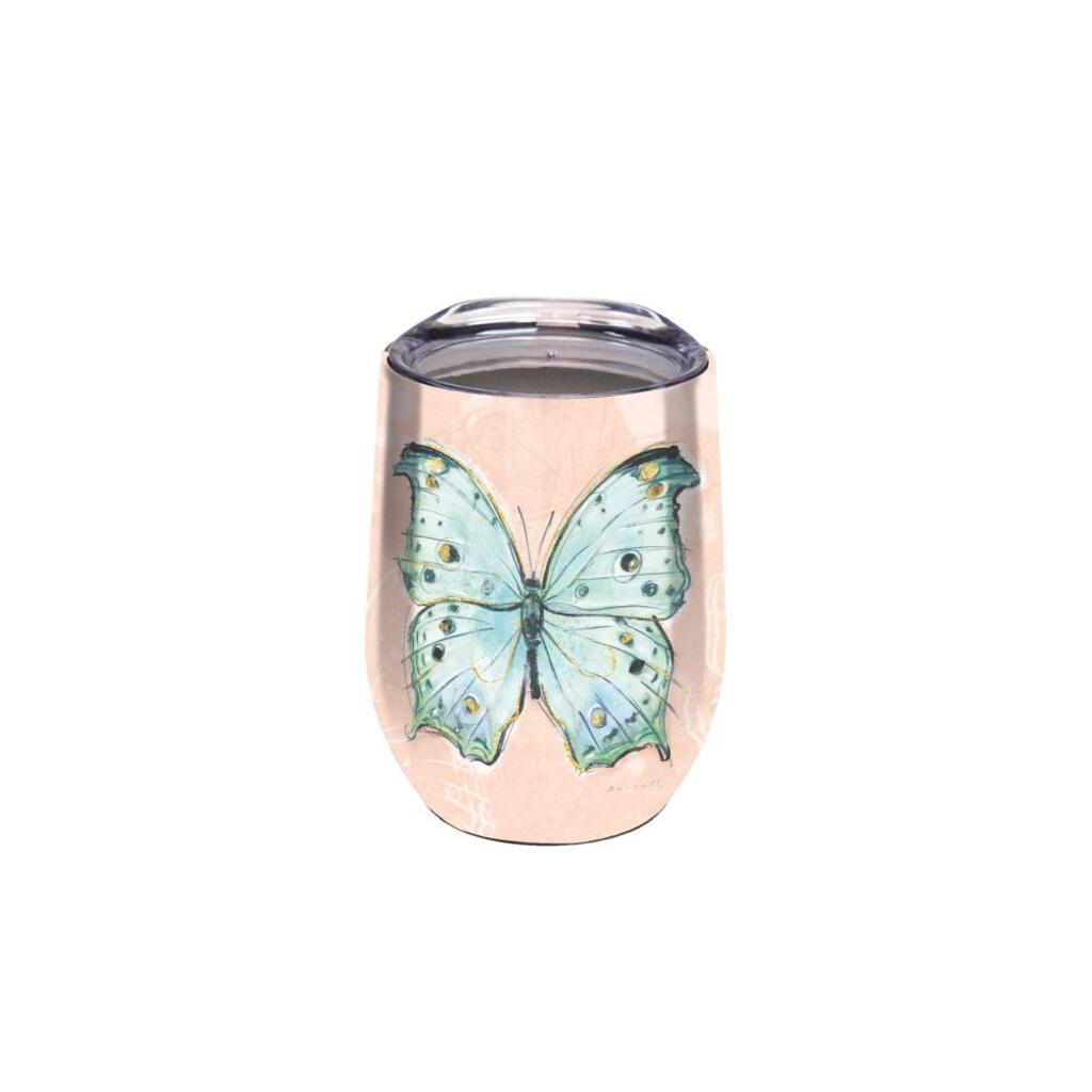 image Impressions Fly Stainless Steel Wine Tumblers