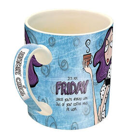 image Sketchy Chics Friday Ceramic Mug
