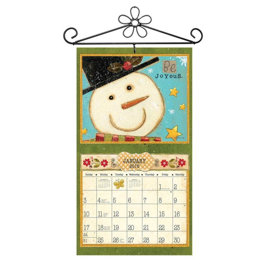 image Flower Calendar Hanger