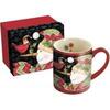 image Susan Winget Cardinals on Nose Mug with Gift Box