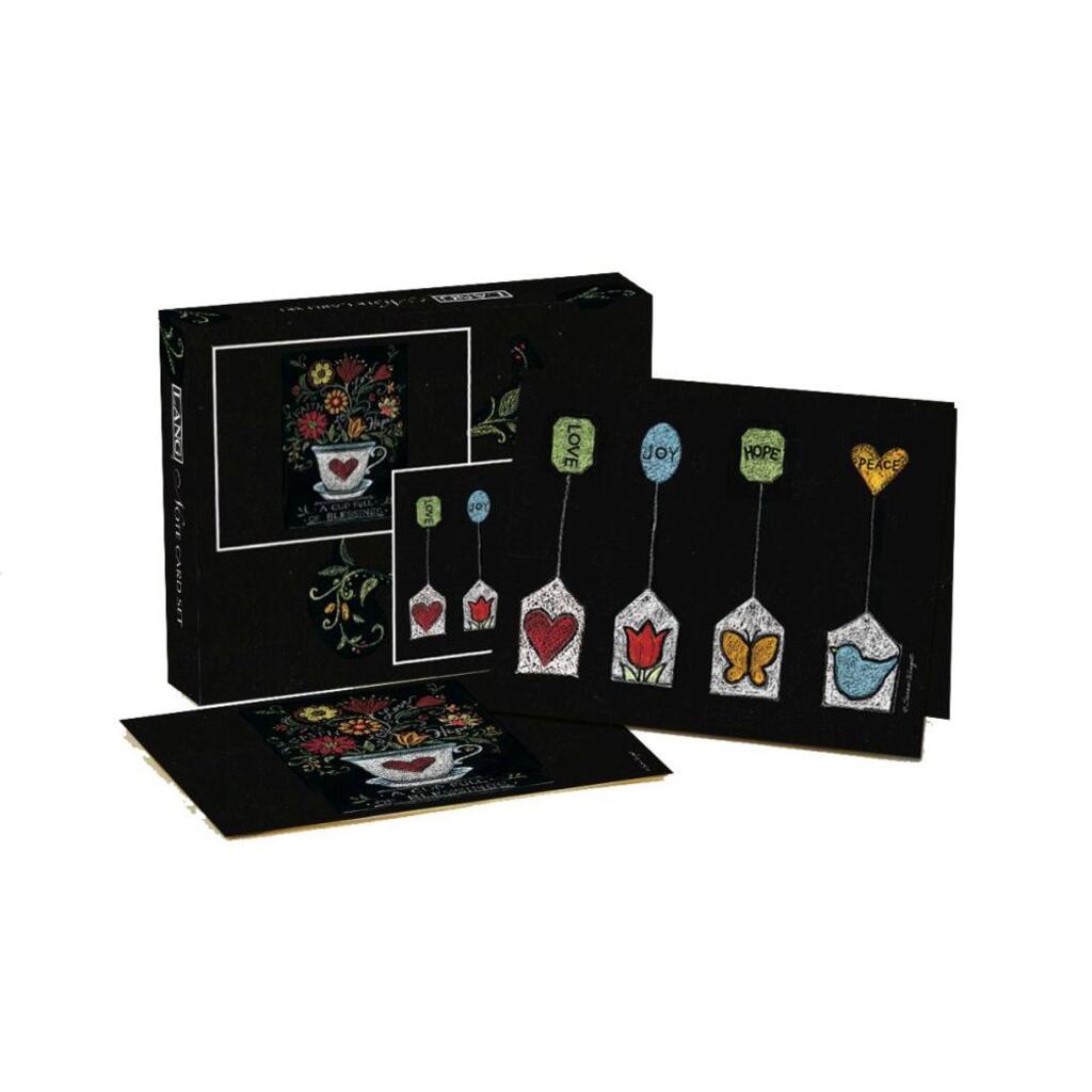 image Cuppa Greetings 5.25" x 4" Blank Assorted Boxed Note Cards