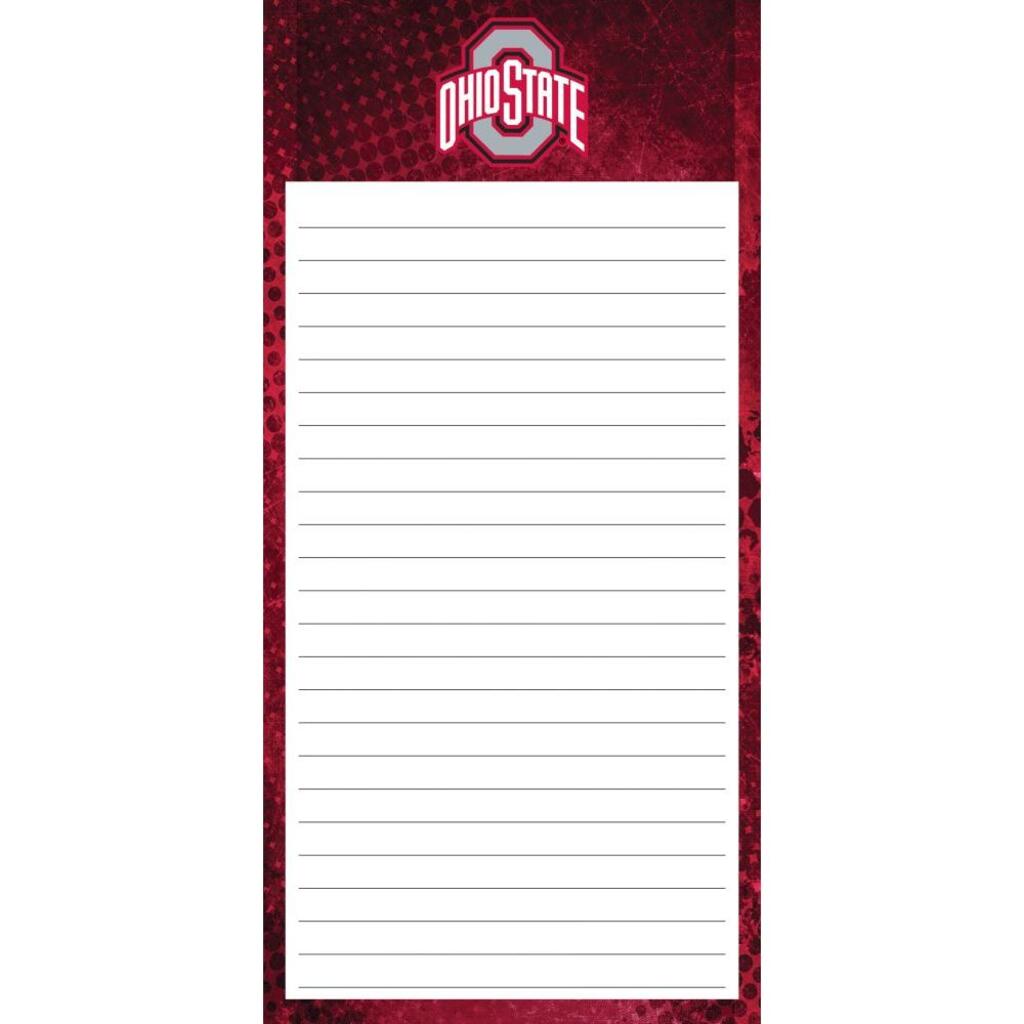 image Ohio State Buckeyes List Pad (2 Pack)