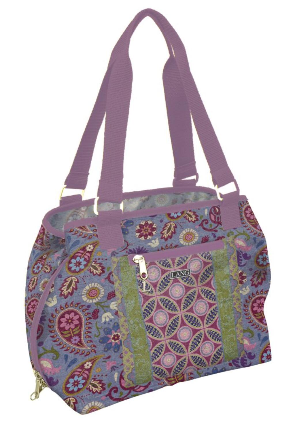 image Orchid Ikat Lunch Tote