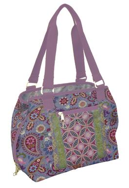 image Orchid Ikat Lunch Tote