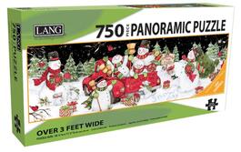 image Snow Day 750 Piece Panoramic Puzzle
