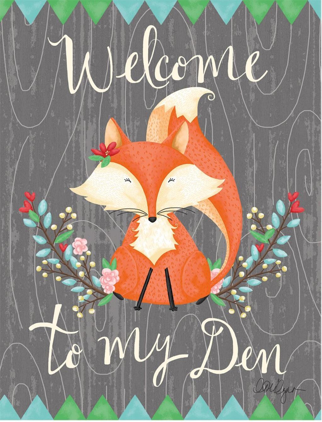 image My Den Outdoor Flag-Mini - 12 x 18