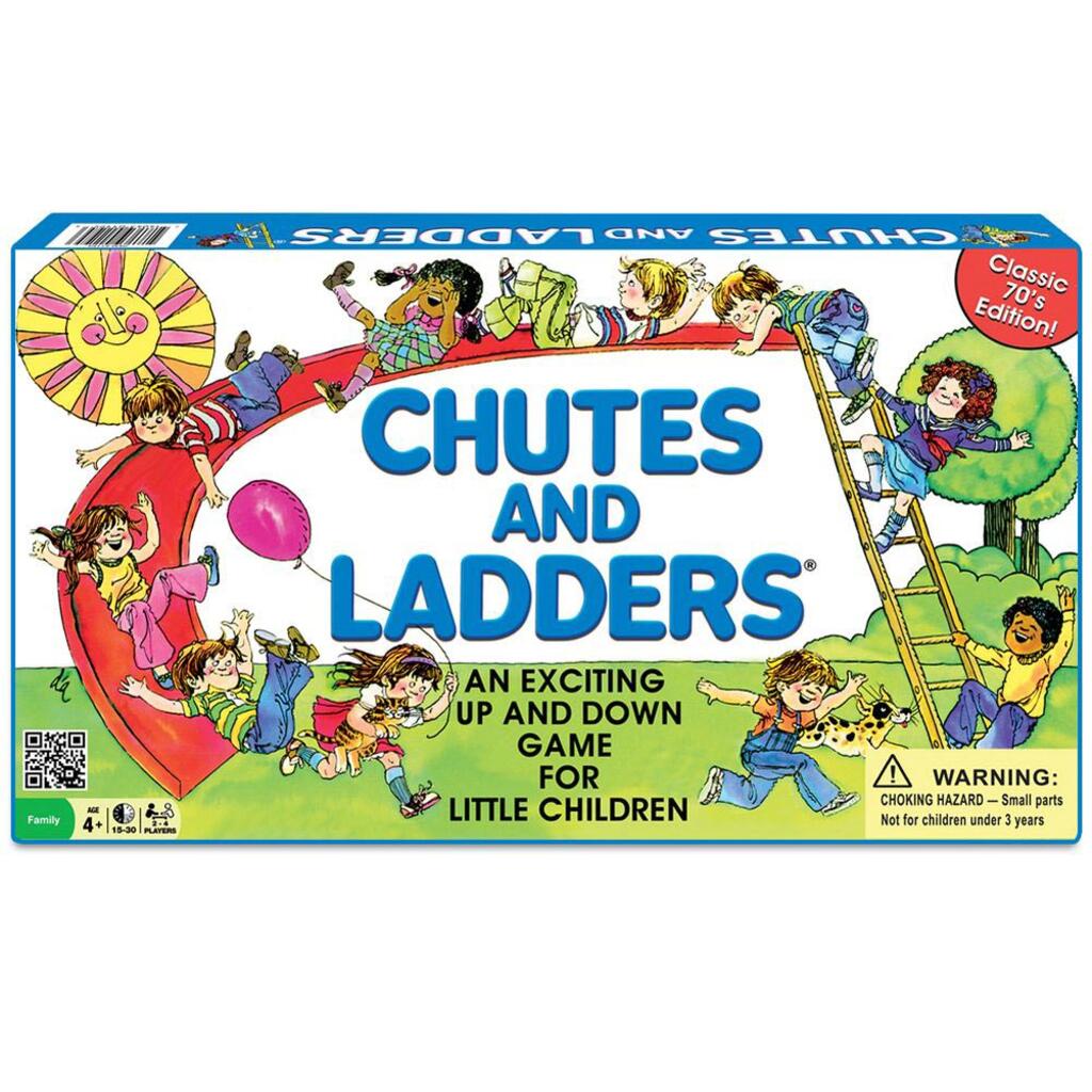image Chutes and Ladders Classic Board Game