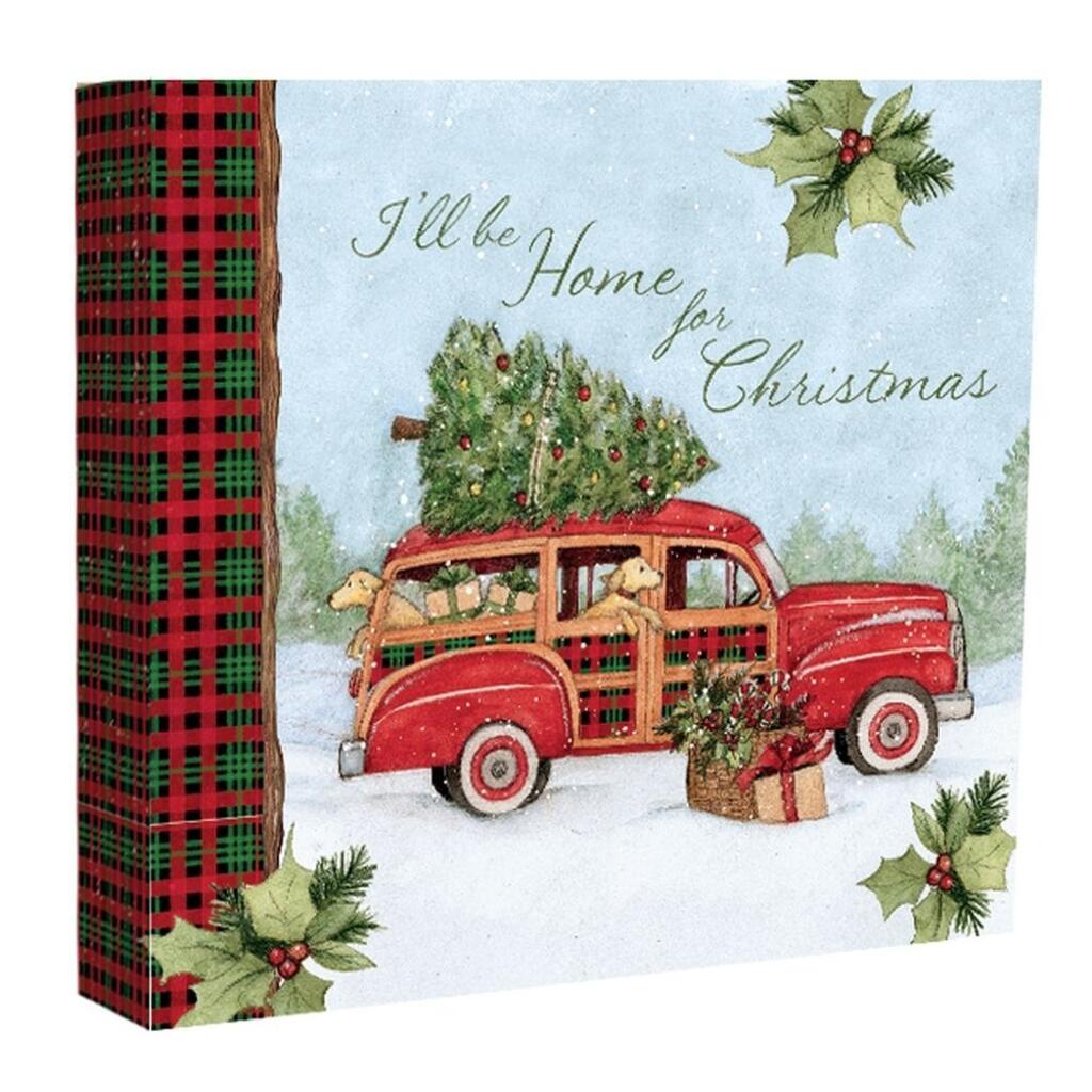 image Home for Christmas Recipe Card Album