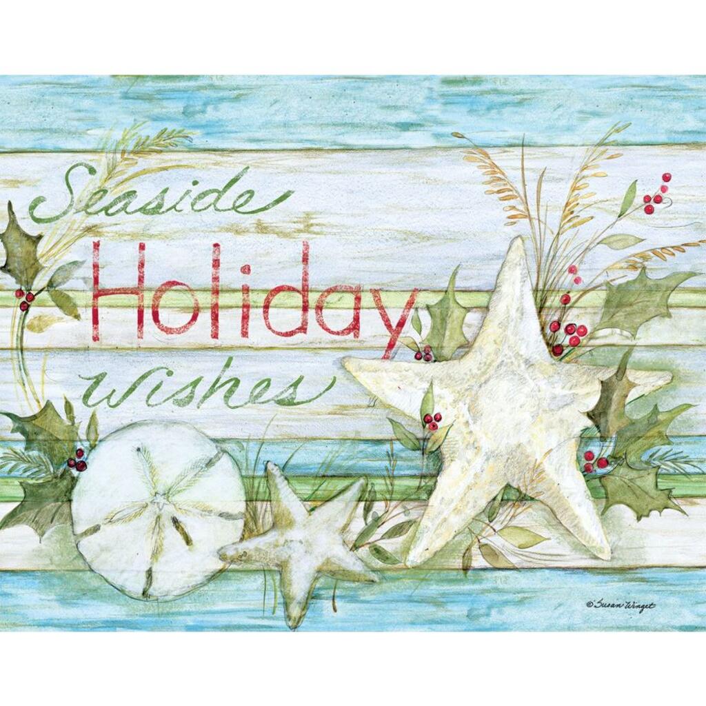 image Seaside Holiday Boxed Christmas Card