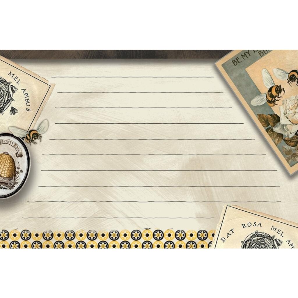 image Honey & Grey Recipe Card 4X6