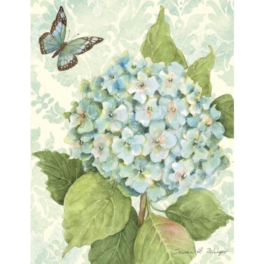 image Blue Hydrangea Note Cards
