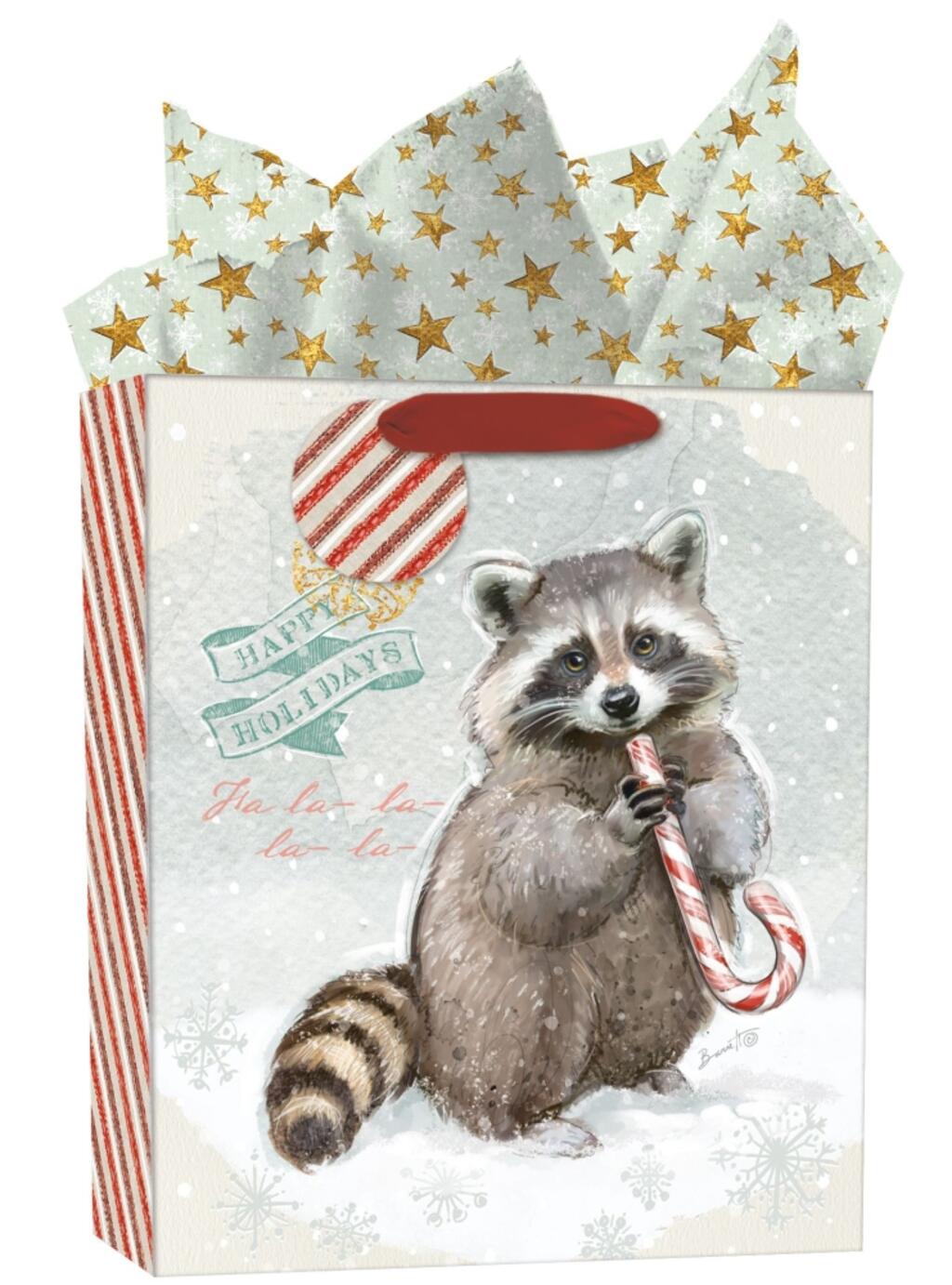image Woodland Christmas Large Gift Bag