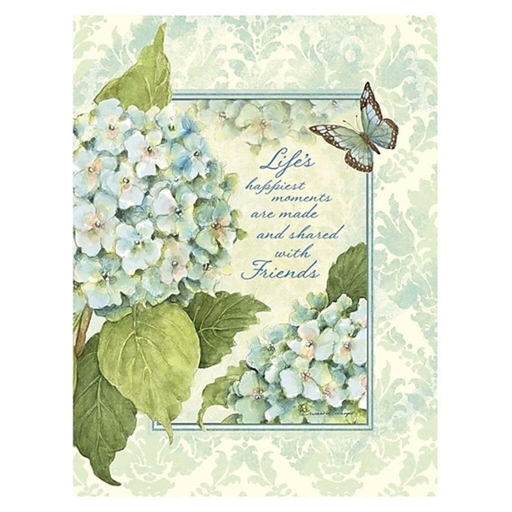 image Blue Hydrangea Address Book