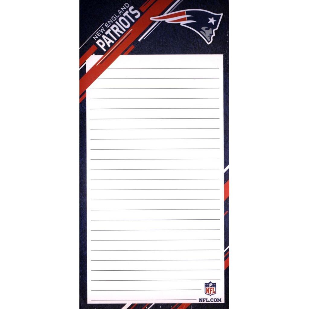 image New England Patriots List Pad (1 Pack)