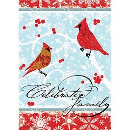 image Tim Coffey Cardinals Large Garden Flag