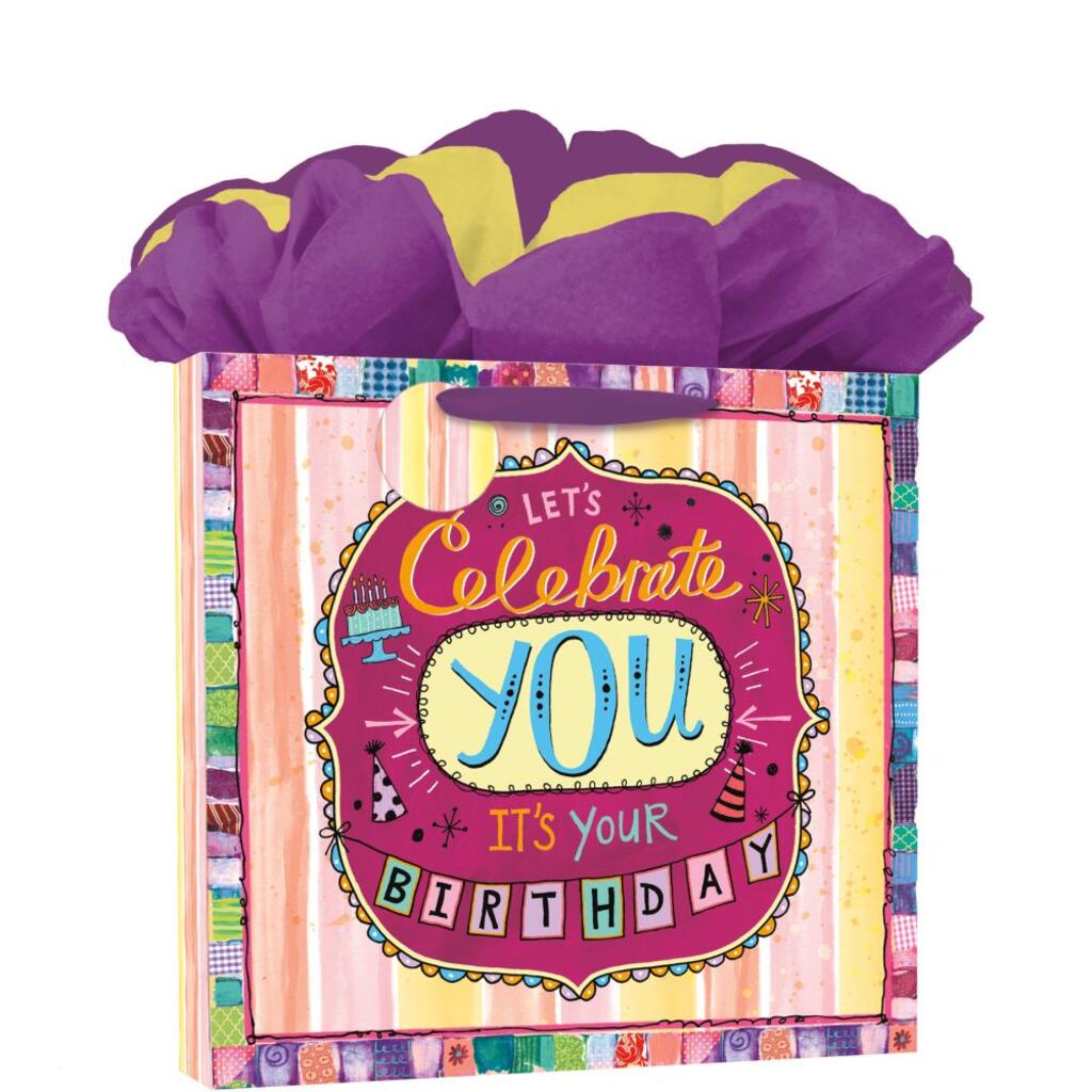 image Birthday Bash Calendar GoGo Gift Bag