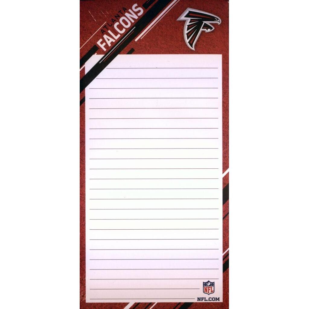 image Atlanta Falcons List Pad (1 Pack)