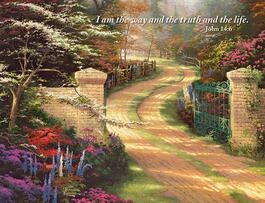 image Spring Gate Guest Book With Scripture