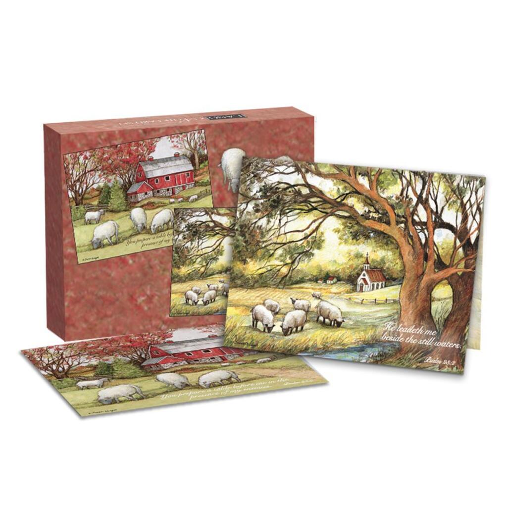image The Lord Is My Shepherd Assorted Boxed Note Cards