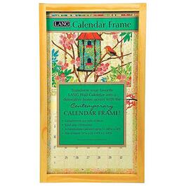 image LANG Natural Contemporary Wall Calendar Frame