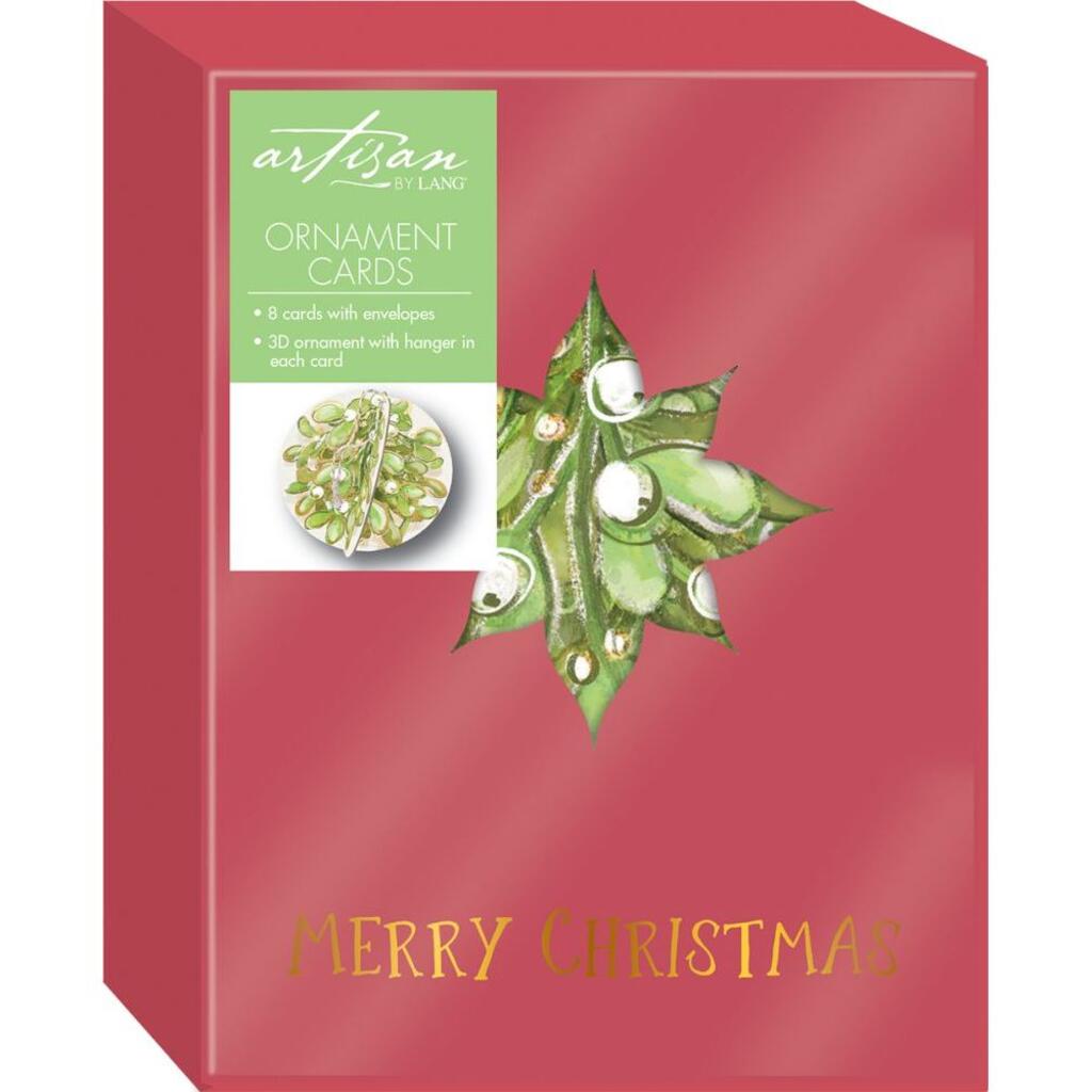 image Holly Ornament Christmas Card