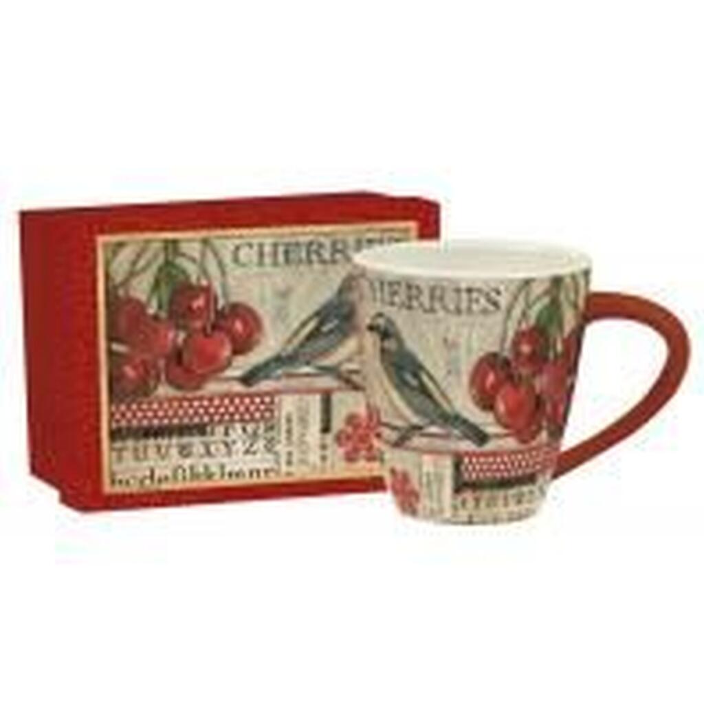 image Kimberly Poloson Cherries Cafe Mug
