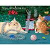image Kitten Christmas 5.375 In X 6.875 In Boxed Christmas Cards